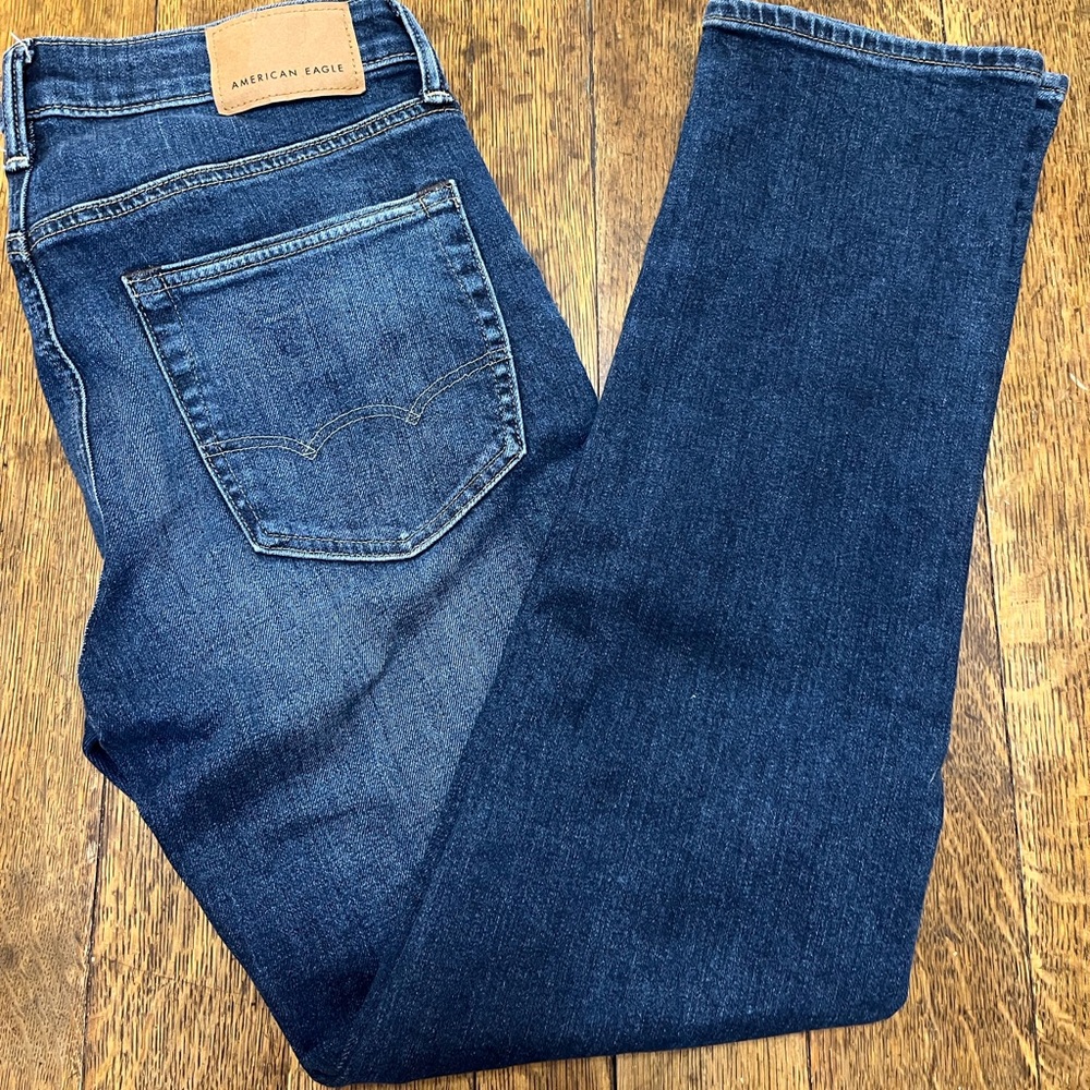 American Eagle Airflex Slim Straight Jeans 29X32”